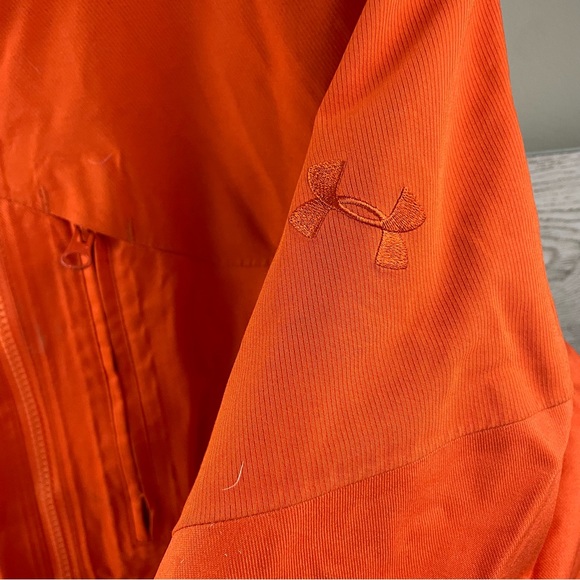 Under Armour Men's Coldgear Infrared Ghost Shell Jacket Medium Orange Tactical - Picture 15 of 16